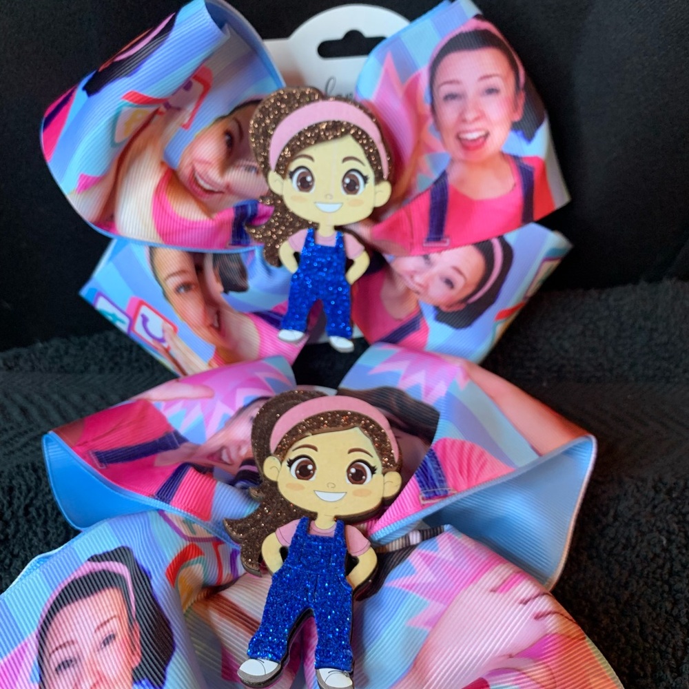 Colorful Cartoon Character Hair Bows